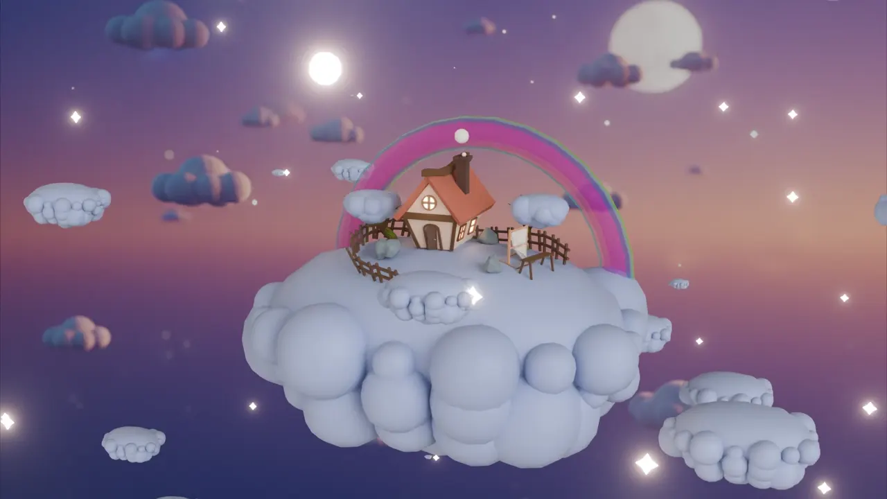 The Cloud-Weaver's Home — 3D animation by Pix and Poly