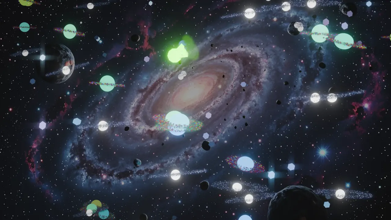 Galaxy — 3D animation by Pix and Poly