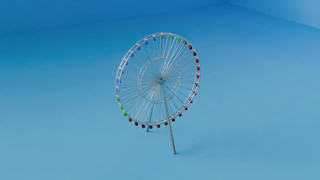 Giant Wheel — 3D animation still