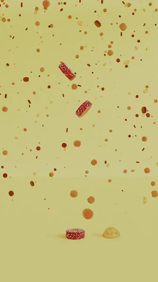 Jelly & Chocolate Rain — 3D animation by Pix and Poly