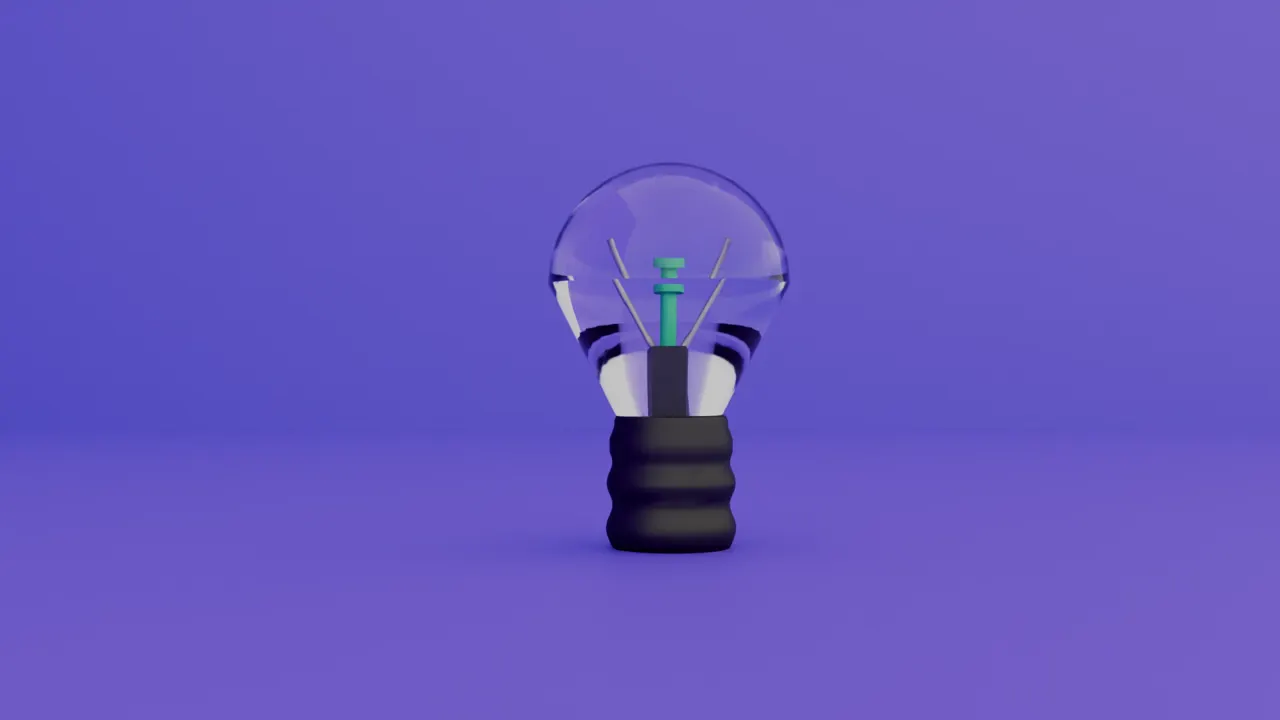Light Bulb — 3D animation by Pix and Poly