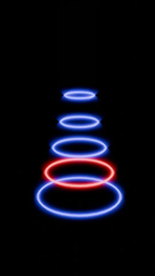 Neon Circle Motion — 3D animation by Pix and Poly